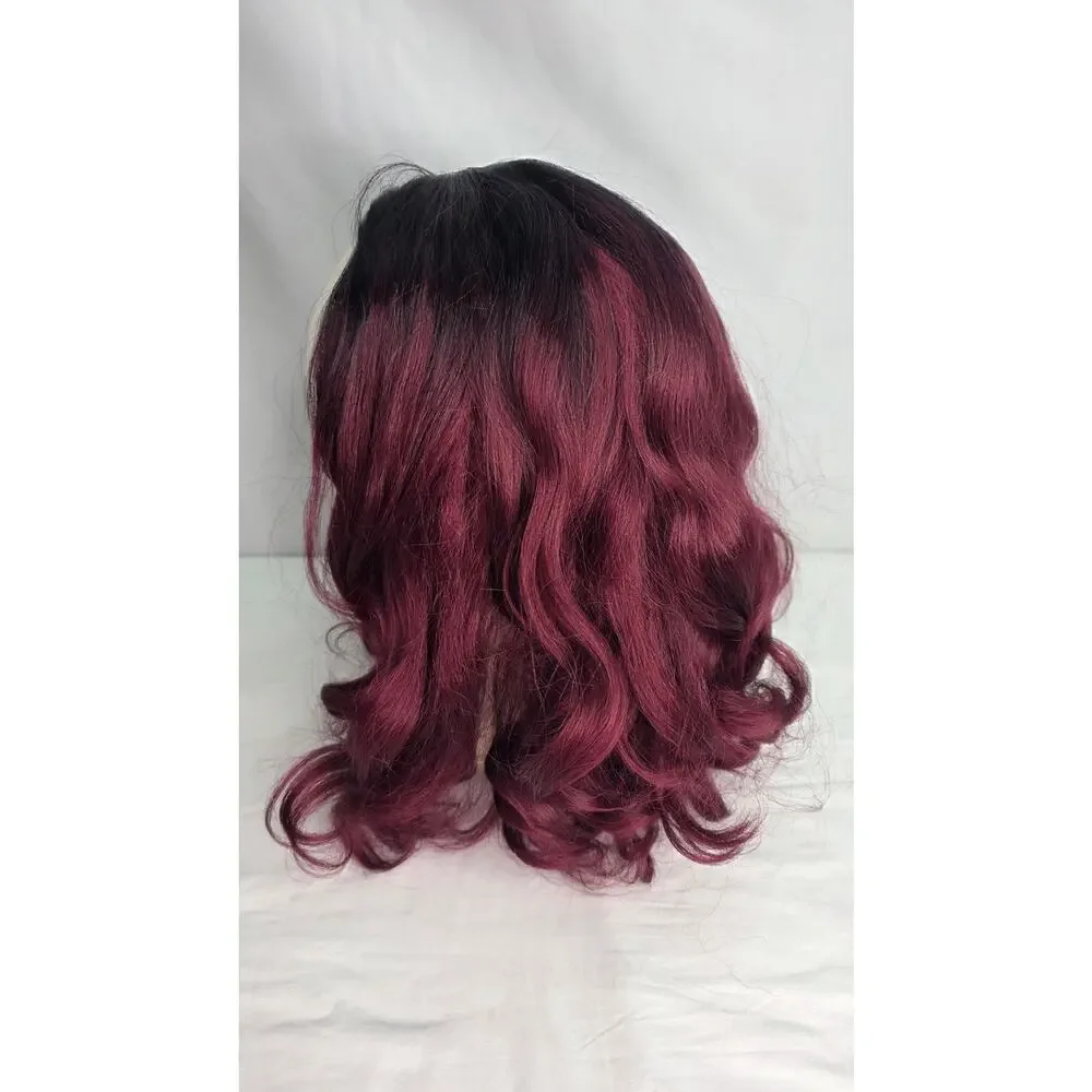 Curly V Part Wig 18